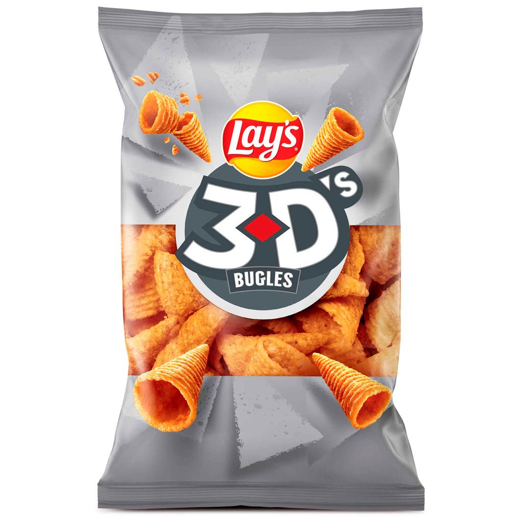 Lay's 3D's Cones Cheese and Bacon Flavour 36g