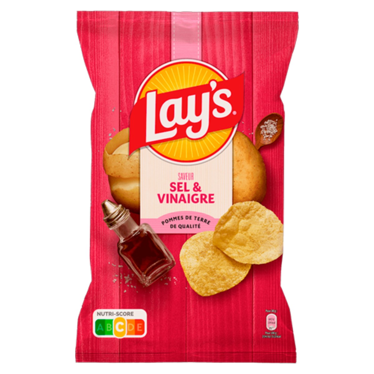 Lay's Salt & Vinegar Crisps 45g