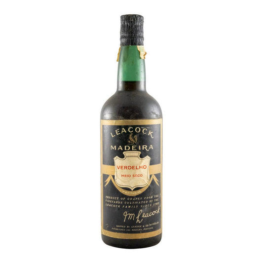 Leacock's Verdelho (Black Label) Madeira Wine 750ml