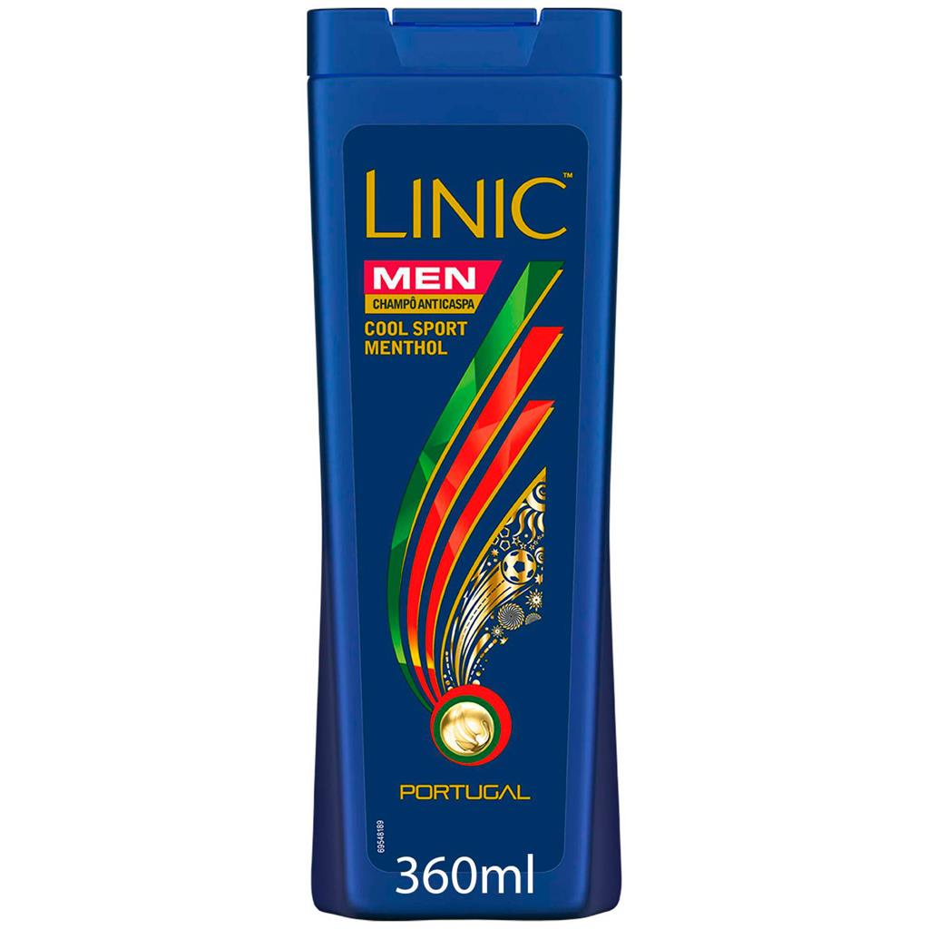 Linic Men Cool Sport Anti-Dandruff Shampoo 360ml
