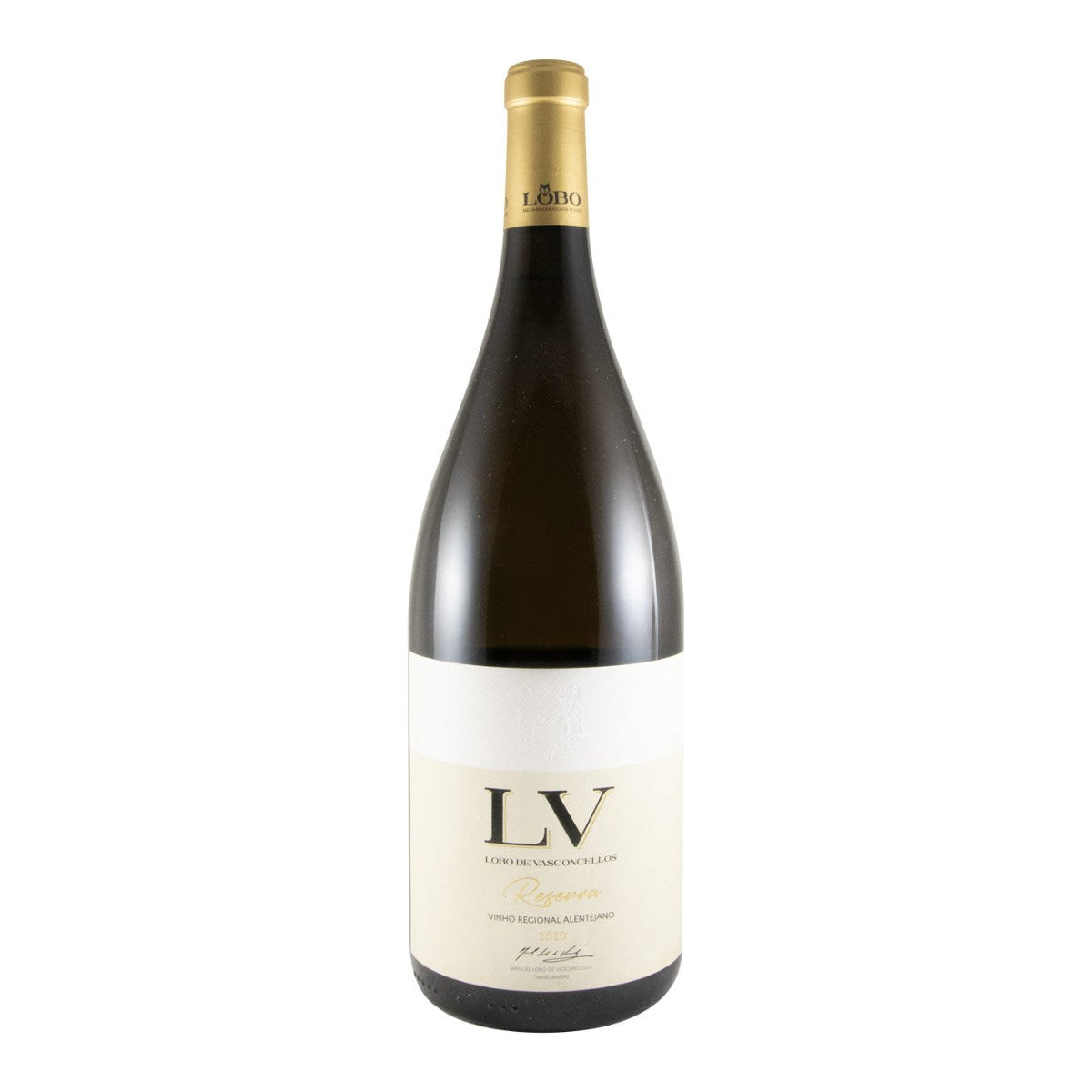 Lobo de Vasconcellos LV Reserva White Wine Alentejo 2020 1.5L 12.5% ABV