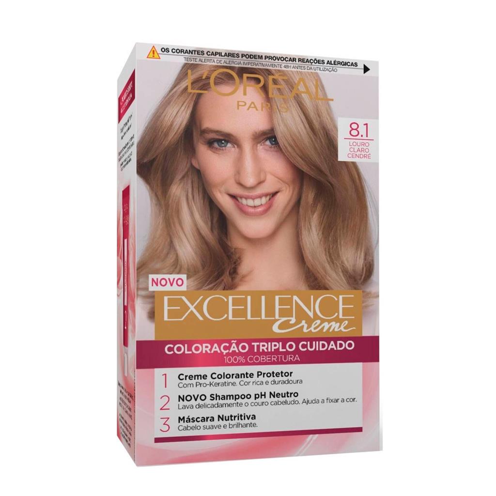 L'Oréal Paris Excellence Permanent Hair Colour 8.1 Natural Blonde