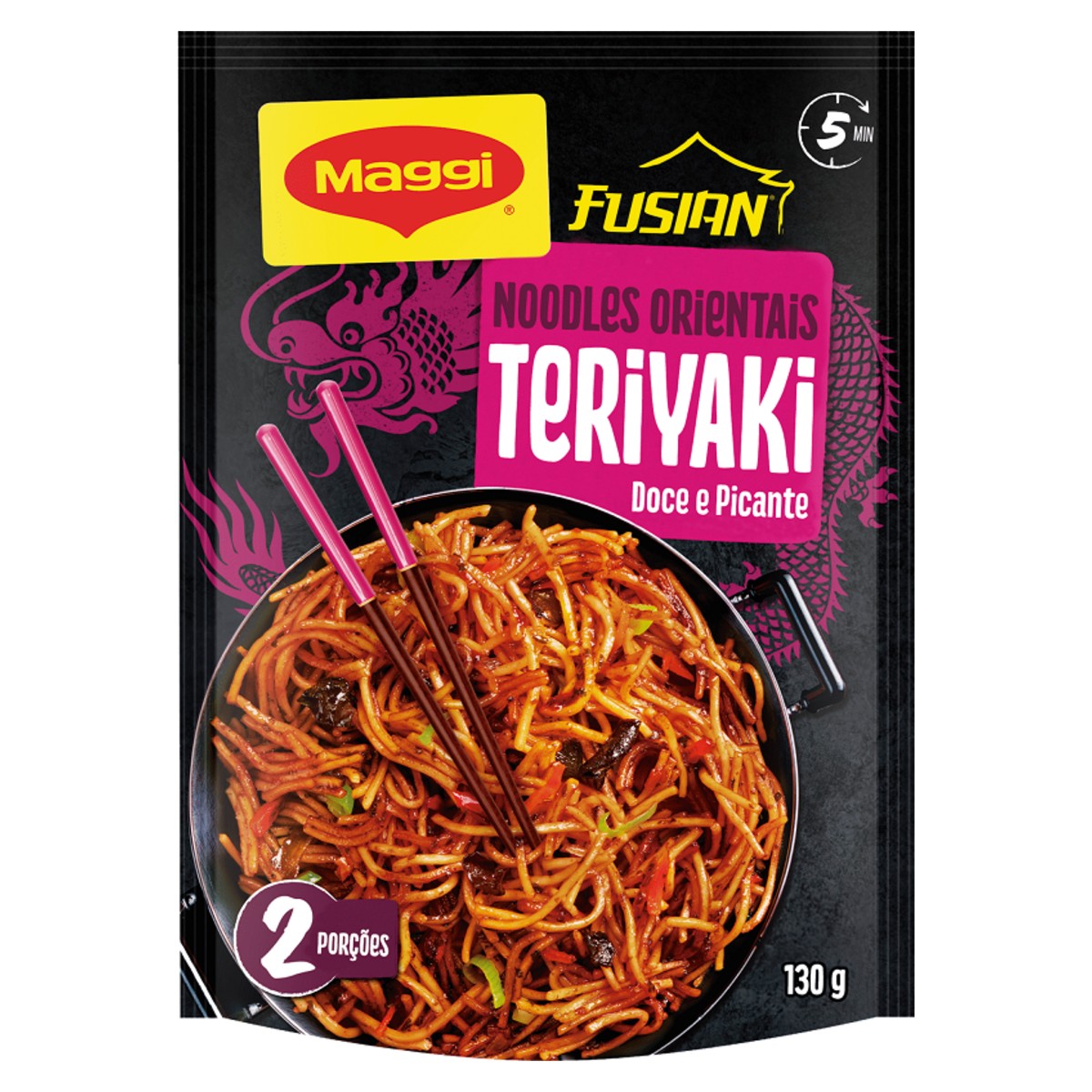 Maggi Fusian Teriyaki Noodles 130g