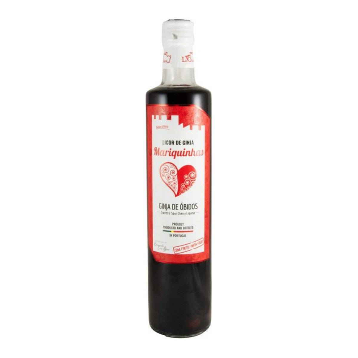 Mariquinhas Ginja de Óbidos with Fruit 700ml 18% ABV
