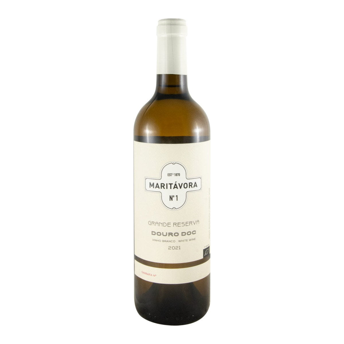 Maritávora N.º 1 Grande Reserva Organic White Wine Douro 2021 750ml 12.5% ABV