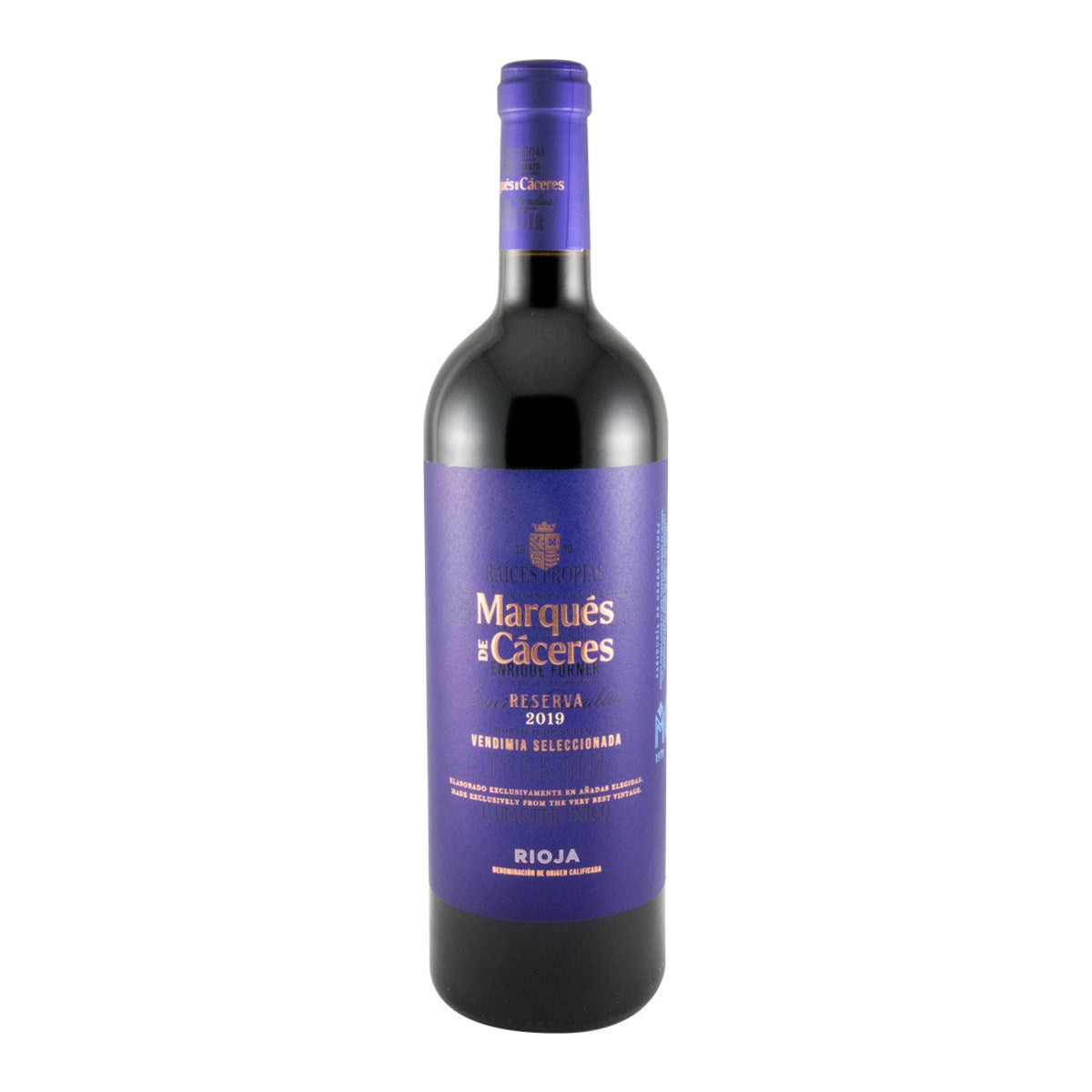 Marqués de Cáceres Reserva Red Wine La Rioja 2019 750ml 14.5% ABV