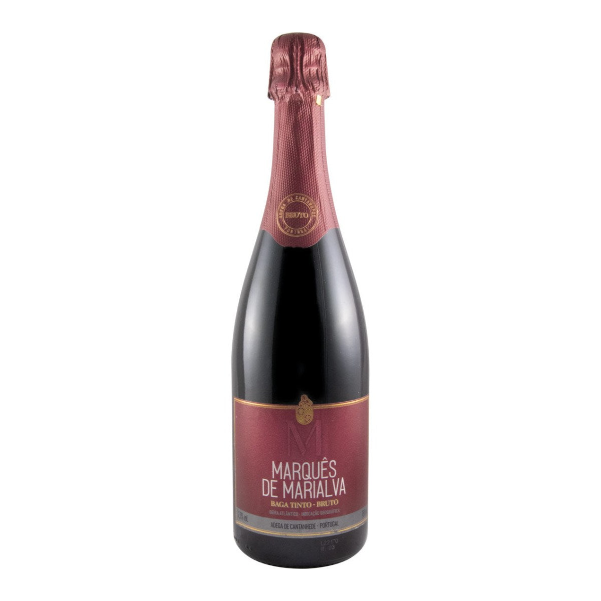 Marquês de Marialva Baga Brut Sparkling Red Wine Bairrada 750ml 12.5% ABV