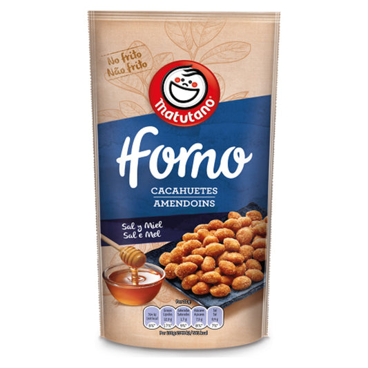 Matutano Oven Roasted Peanuts with Salt and Honey 150g