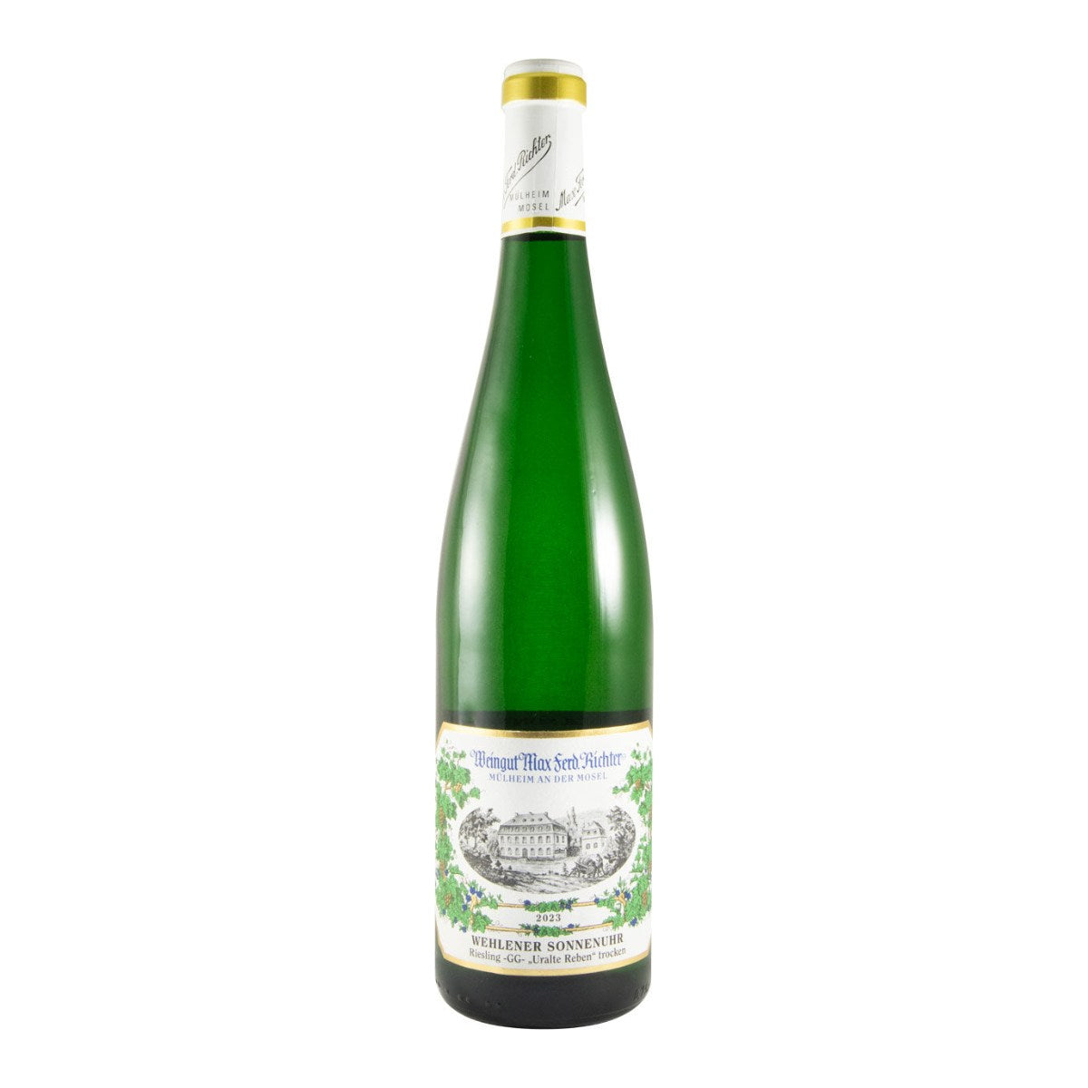Max Ferd. Richter Wehlener Sonnenuhr Riesling GG Uralte Reben White Wine Mosel 2023 750ml 11% ABV