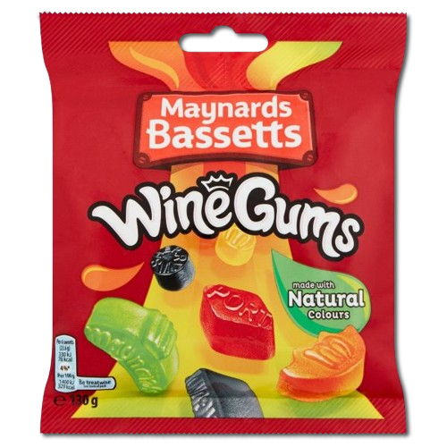 Maynards Bassetts Wine Gums Bag 130g