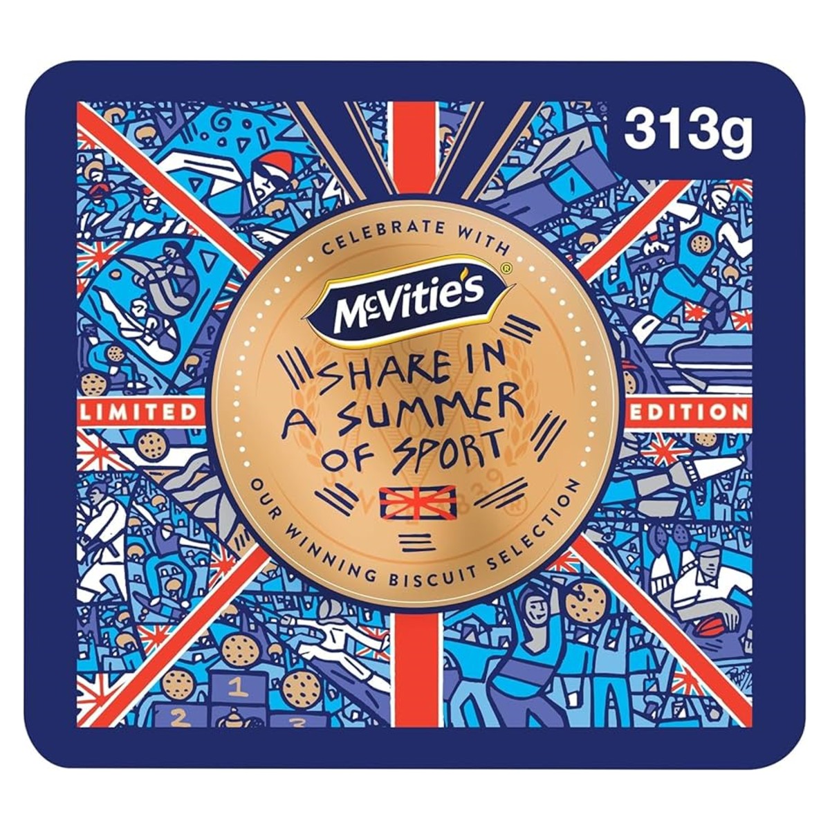 McVitie's Biscuit Selection Tin 313g