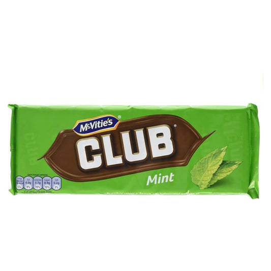 McVitie's Club Mint 6 x 22g