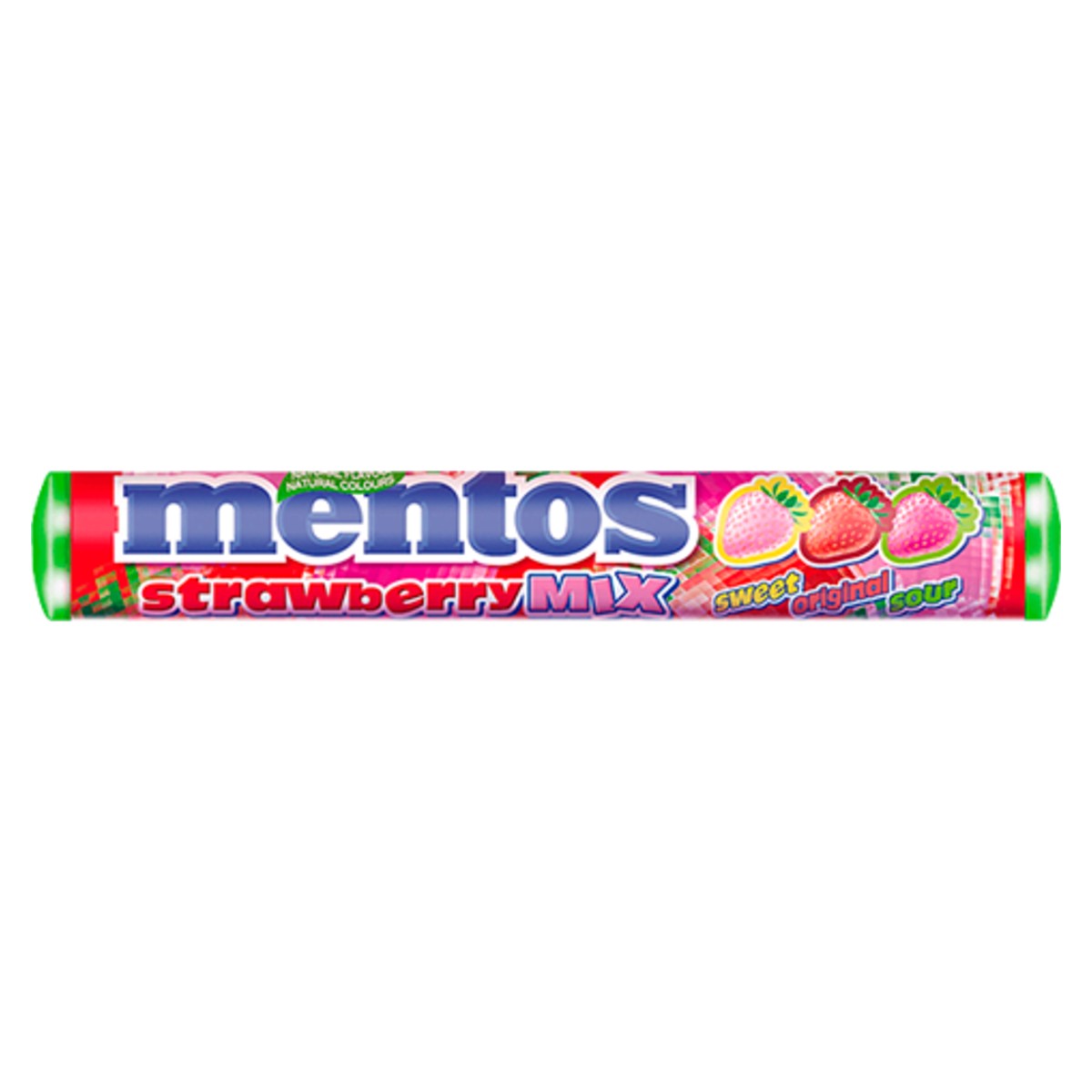 Mentos Strawberry Chewy Sweets 37.5g