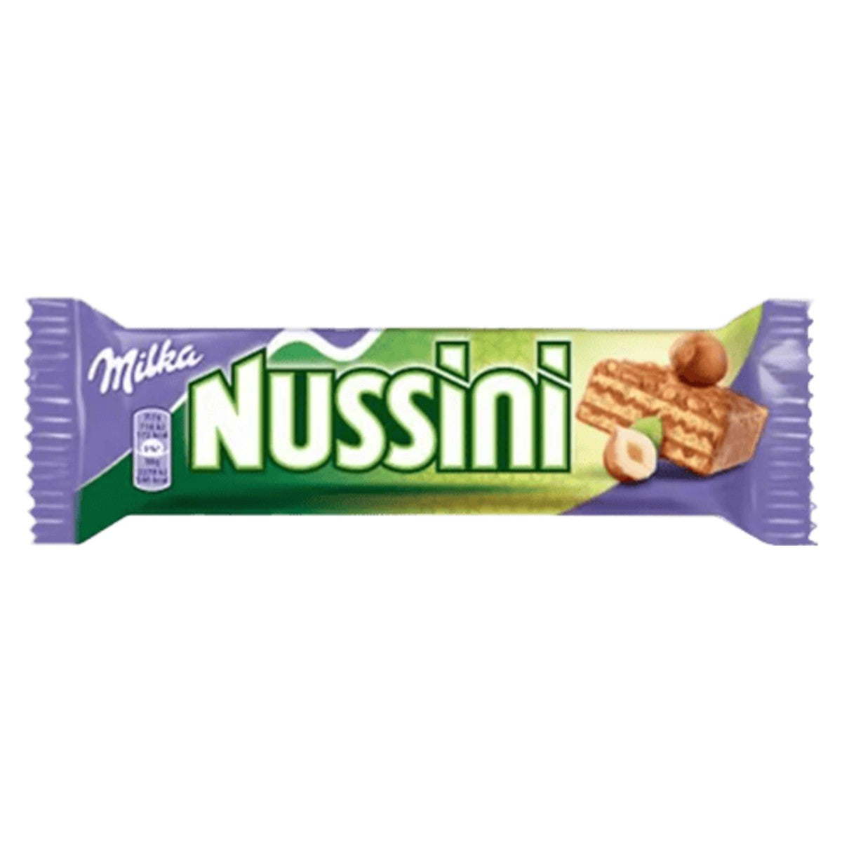 Milka Nussini Hazelnut Wafer Bar 31.5g