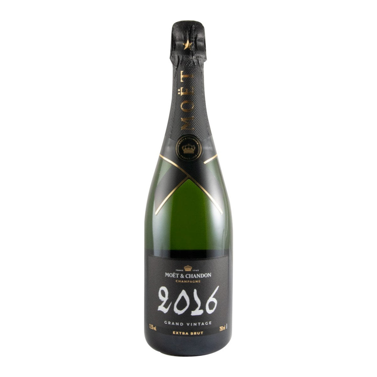 Moët & Chandon Grand Vintage Brut Champagne 2016 750ml 12.5% ABV