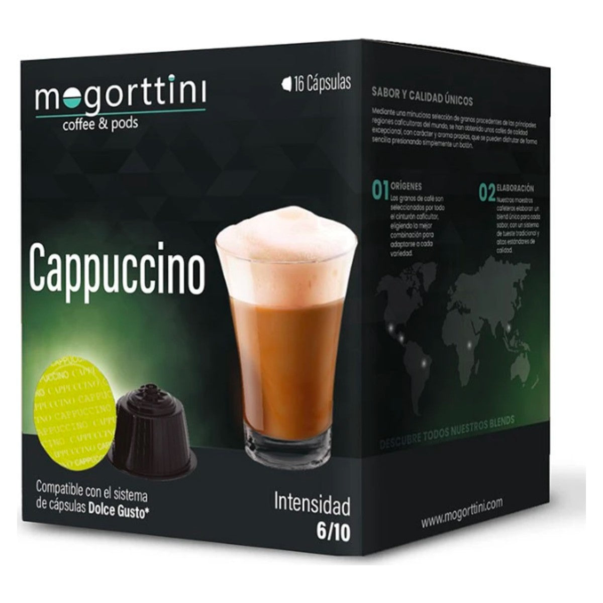 Mogorttini Cappuccino 16 Capsules for Dolce Gusto