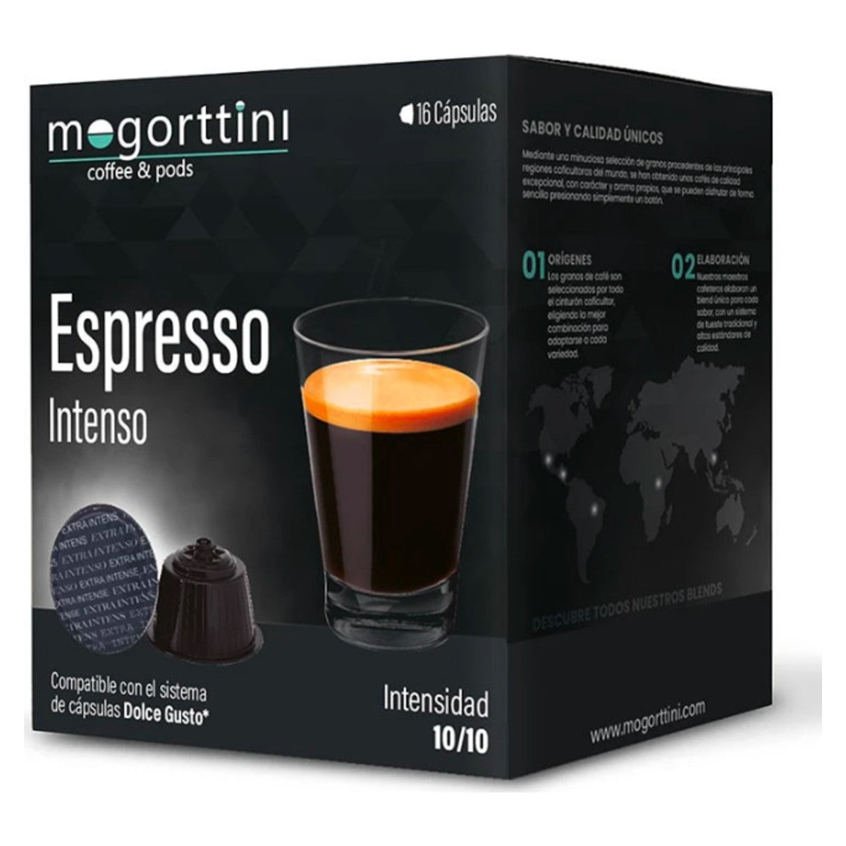 Mogorttini Espresso Intenso Capsules for Dolce Gusto