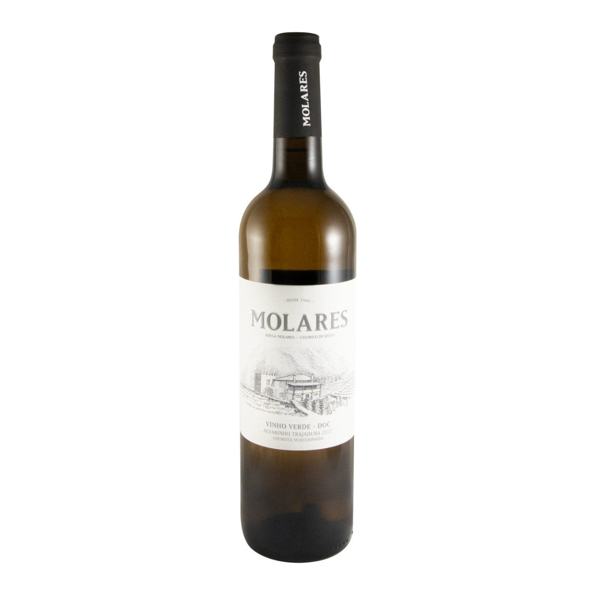 Molares Alvarinho & Trajadura White Wine Vinho Verde 2022 750ml 13% ABV