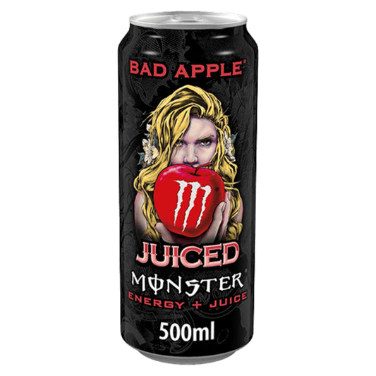 Monster Juiced Bad Apple Energy Drink 500ml