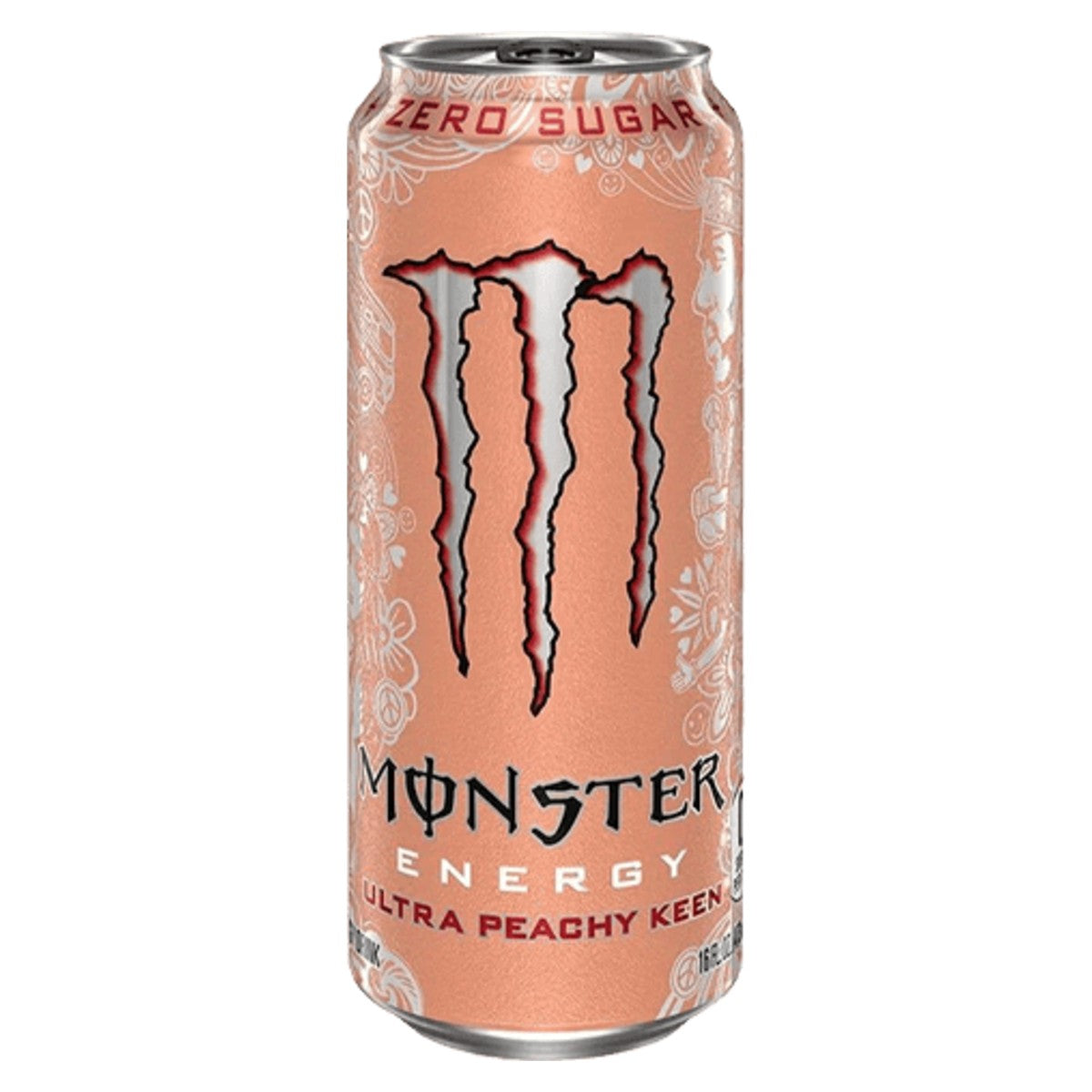 Monster Ultra Peachy Keen Zero Sugar Energy Drink 500ml