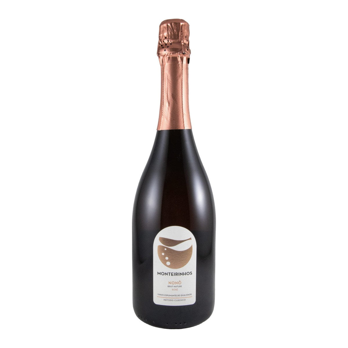 Monteirinhos Nonô Brut Nature Sparkling Rosé Wine Dão 750ml 12% ABV