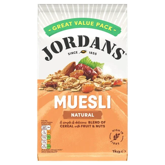 Jordans Natural Muesli 1kg