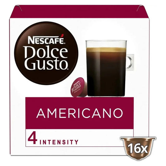 Nescafé Dolce Gusto Americano Coffee Capsules 16 Pack