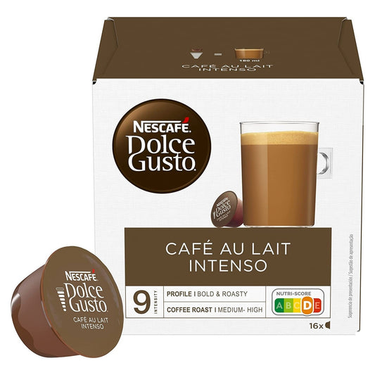 Nescafé Dolce Gusto Café con Leche Intenso Coffee Capsules 16 Pack