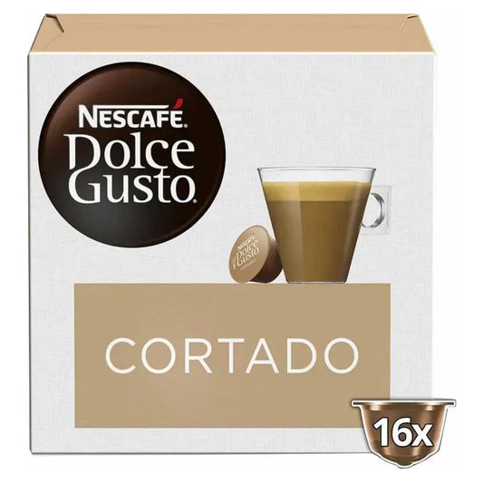 Nescafé Dolce Gusto Cortado Coffee Capsules 16 Pack