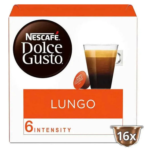 Nescafé Dolce Gusto Lungo Coffee Capsules 16 Pack