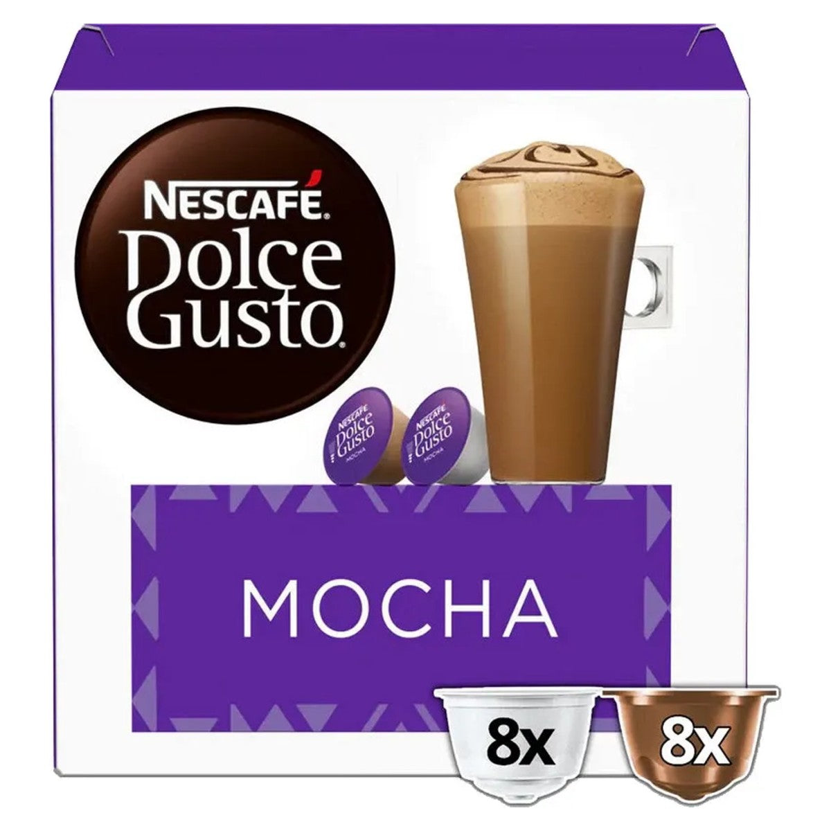 Nescafé Dolce Gusto Mocha Coffee Capsules 16 Pack