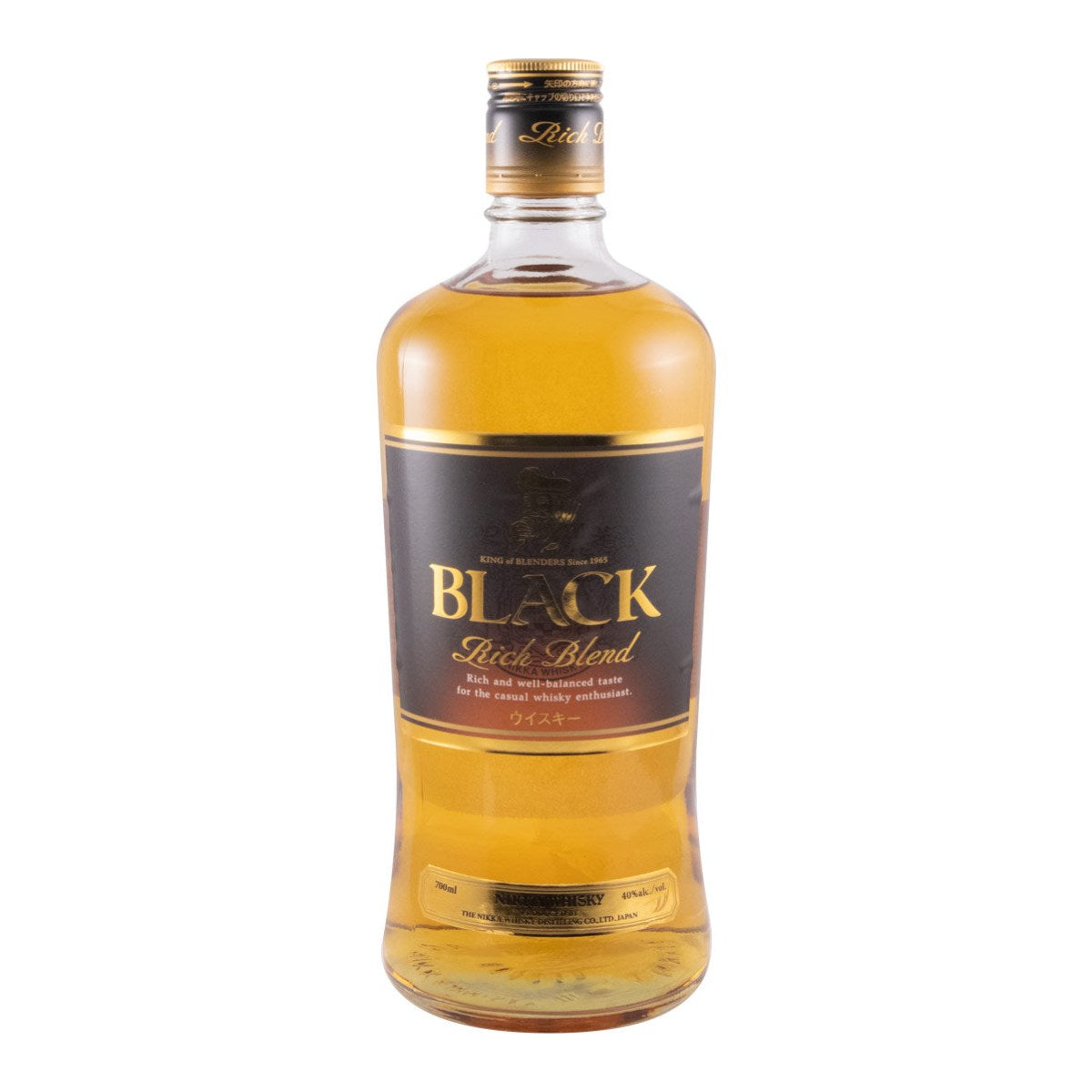 Nikka Black Rich Blend Japanese Blended Whisky 700ml 40% ABV