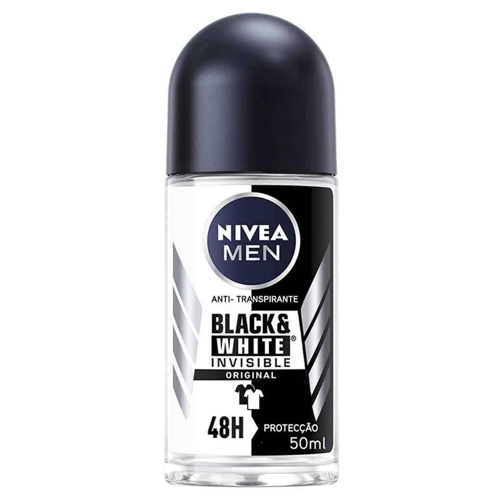 Nivea Men Black and White Roll On Deodorant 50ml