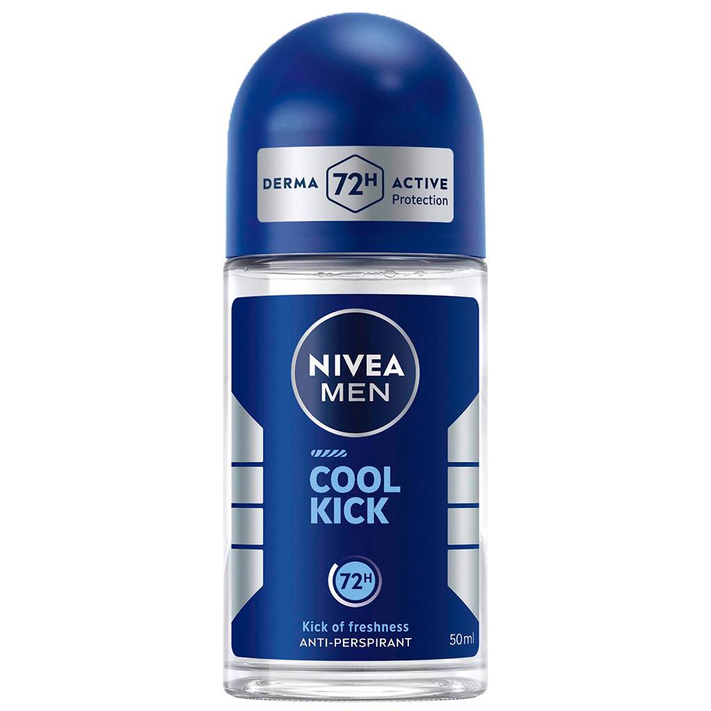 Nivea Men Cool Kick Roll On Deodorant 50ml