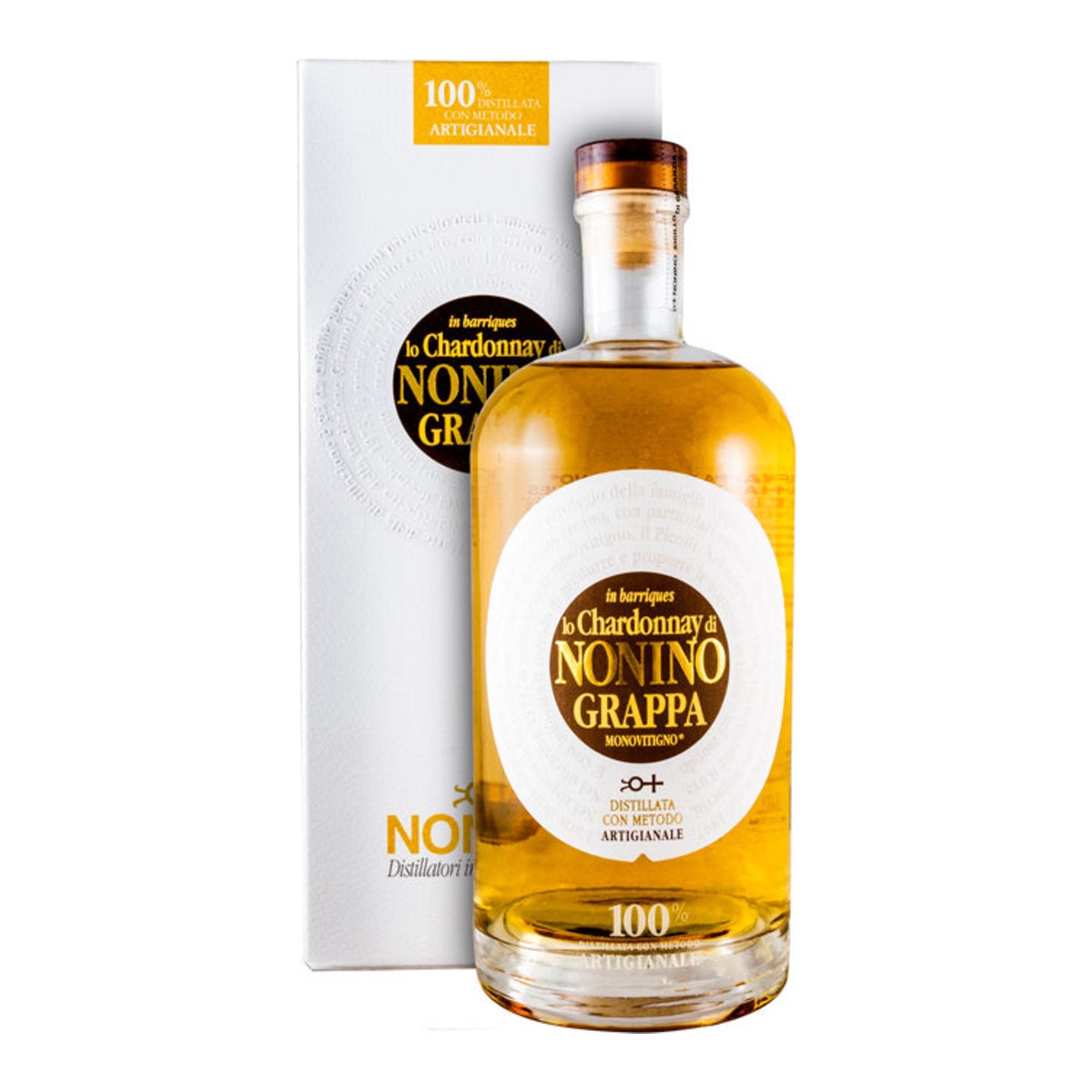 Nonino Lo Chardonnay Barrique Grappa 700ml 41% ABV