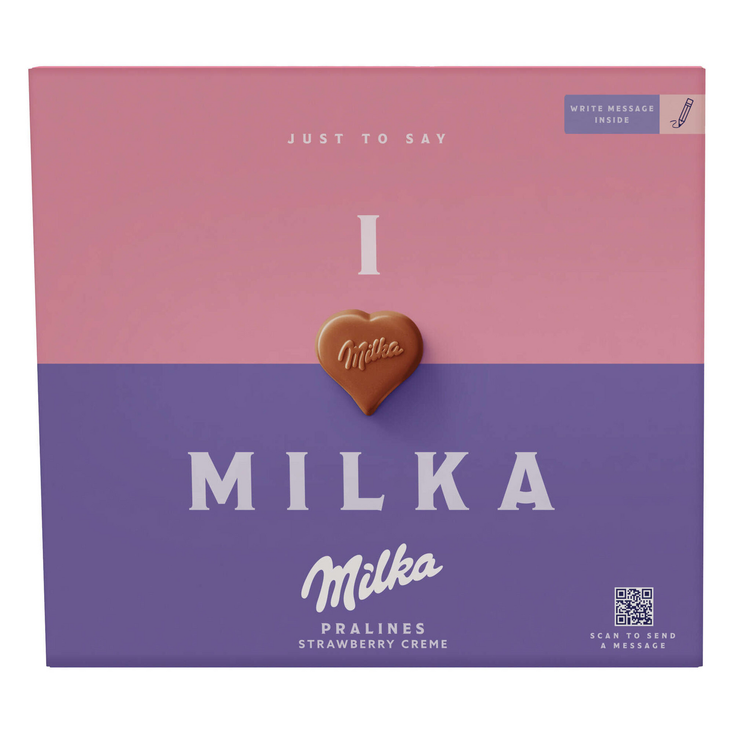 Milka Chocolate and Strawberry 110g