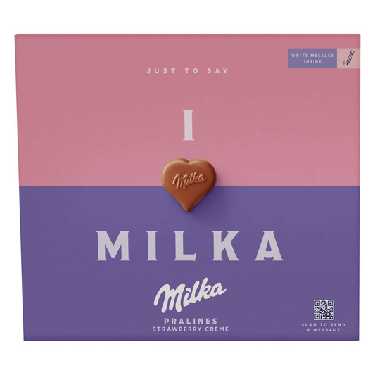 Milka Chocolate and Strawberry 110g