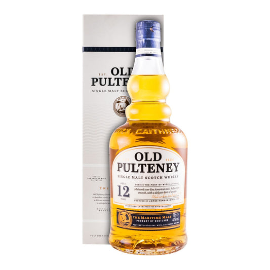 Old Pulteney 12 Year Old Single Malt Scotch Whisky 700ml 40% ABV