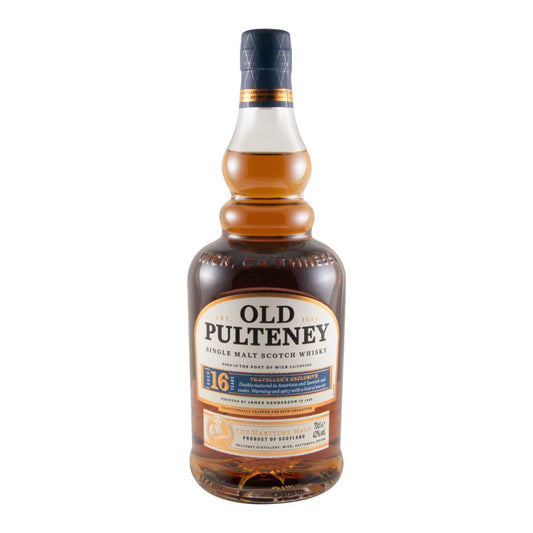 Old Pulteney 16 Year Old Single Malt Scotch Whisky 700ml 43% ABV