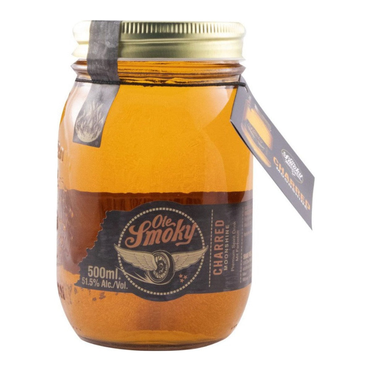 Ole Smoky Harley-Davidson Charred Moonshine 500ml 51.5% ABV