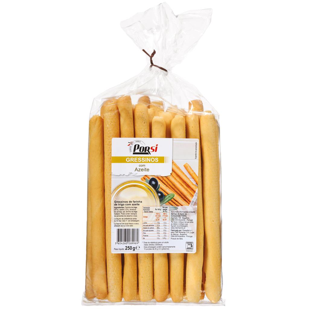 Olive Oil Breadsticks 250g