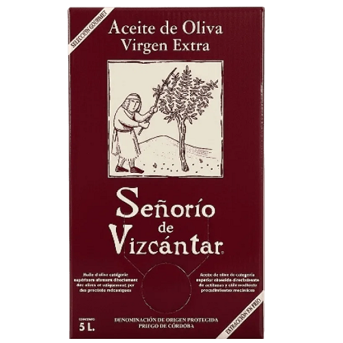 Olive Oil Vizcántar Señorío de Vizcántar Priego de Córdoba EVOO Extra Virgin – 5L Bag-in-Box
