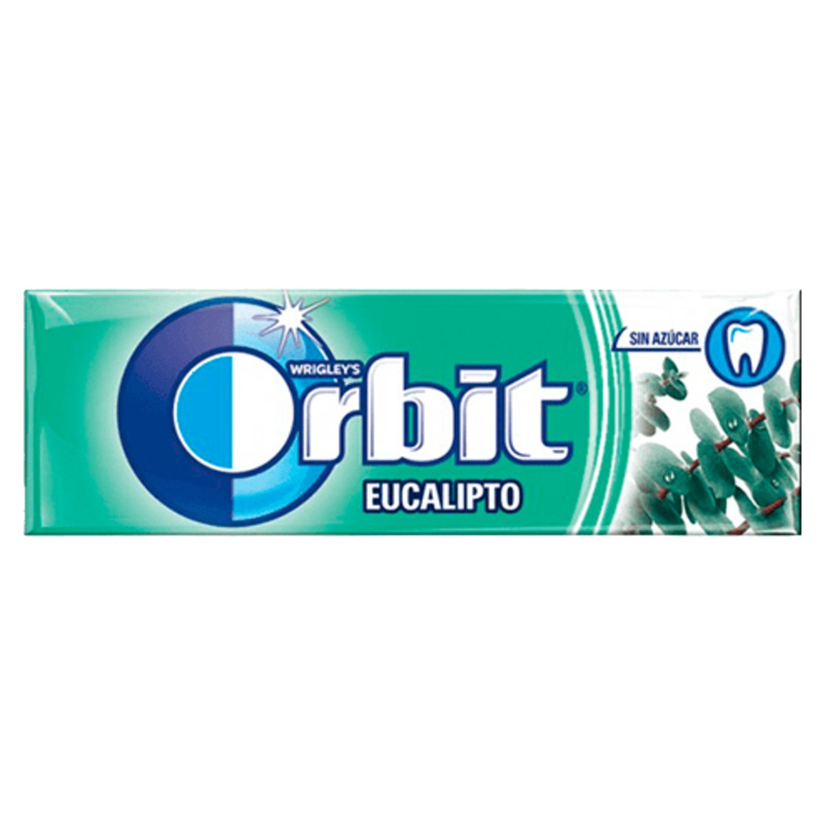 Orbit Eucalyptus Sugar Free Chewing Gum Dragees 14g