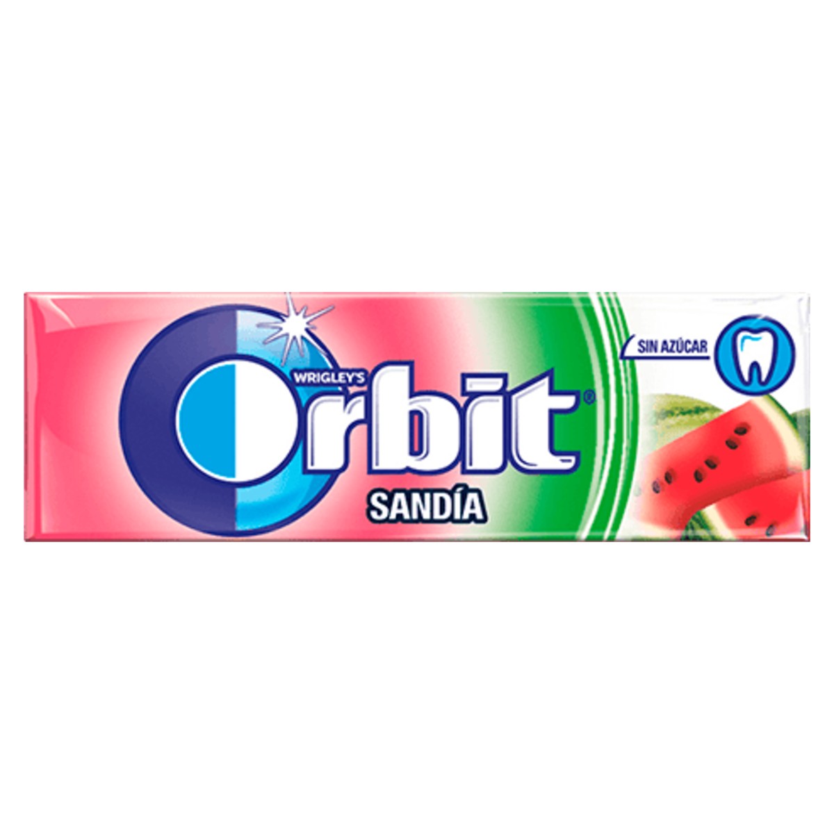 Orbit Watermelon Sugar Free Chewing Gum Dragees 14g