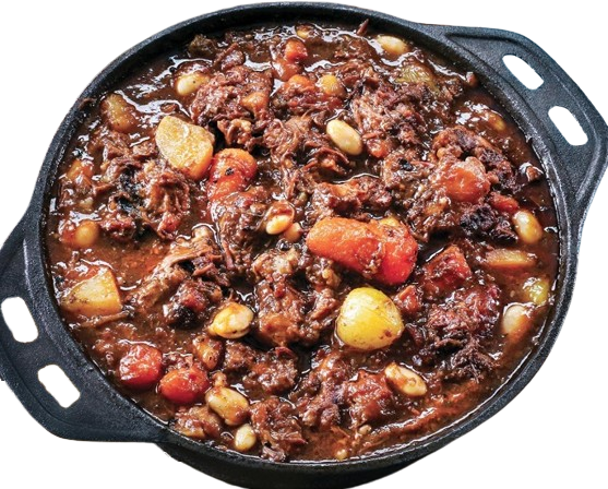 Taste of Africa Make Easy A Karoo Lamb and Oxtail Pot or Potjie