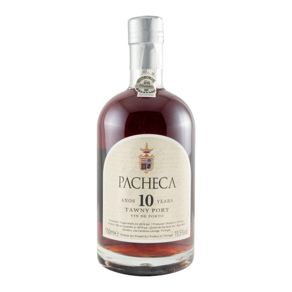 Pacheca 10 Year Old Tawny Porto Wine 750ml 19.5% ABV