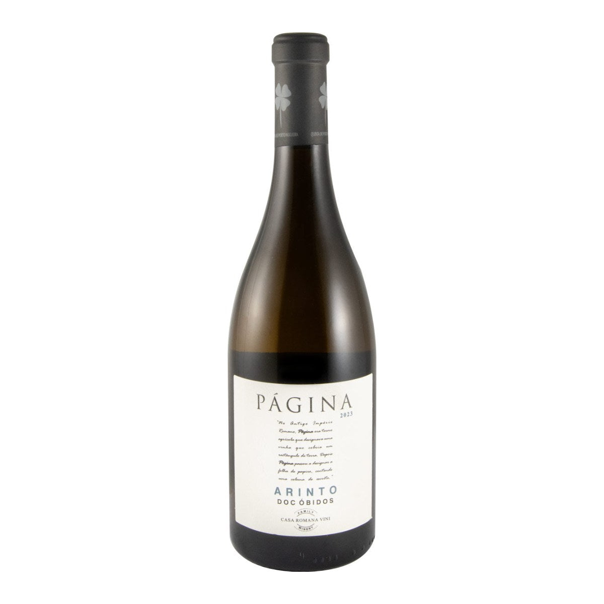 Página Arinto White Wine Lisbon 2023 750ml 12.5% ABV