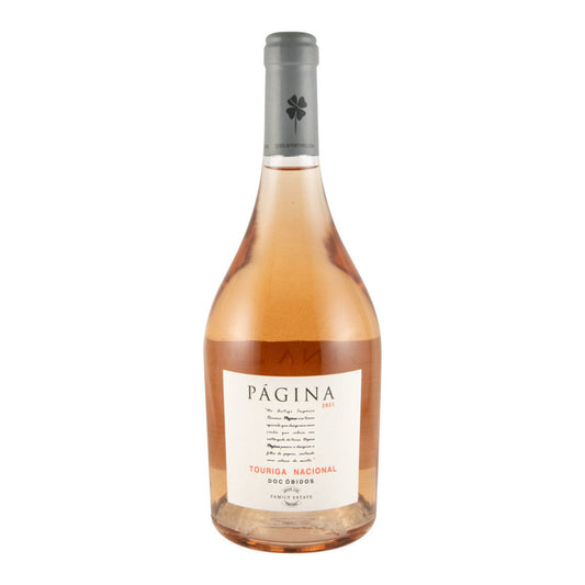 Página Touriga Nacional Rosé Wine Lisbon 2021 750ml 12% ABV