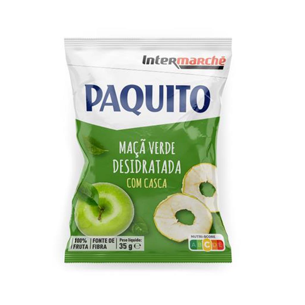 Paquito Dried Green Apple Slices 35g