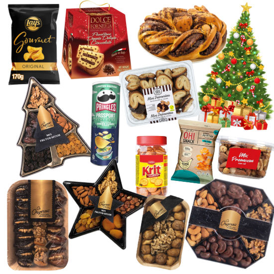 party snacks and platters – festive sharing selections, savoury party nibbles, grazing table snacks and holiday appetiser bundles